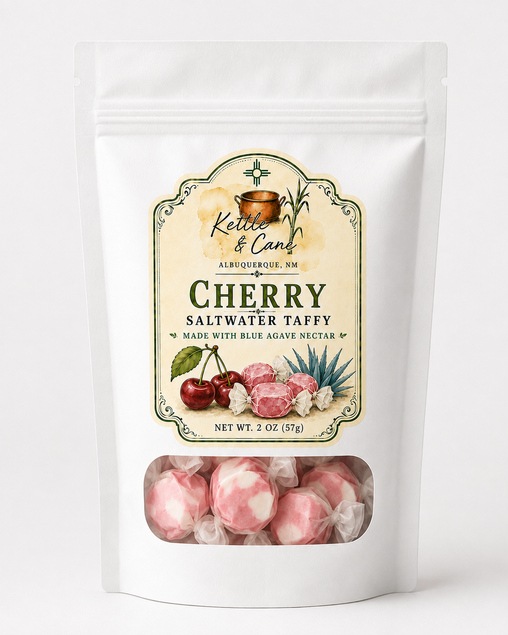 Blue Agave Saltwater Taffy Cherry