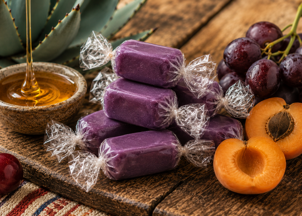 Blue Agave Saltwater Taffy Grape with Apricot